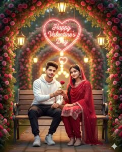 Valentine day ai photo editing prompts