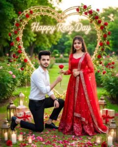 Rose day ai photo prompt