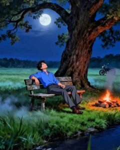 Aesthetic moon night reels editing