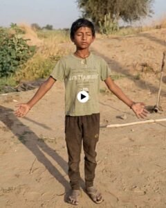 Boy flying ai video editing 