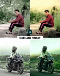 Lightroom Cinematic Photo Editing Presets
