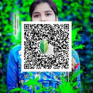 Qr code photo editing