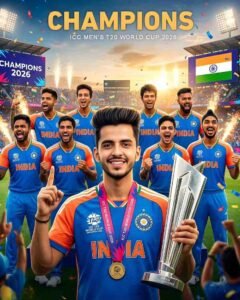 ICC men's T20 world cup ai photo editing