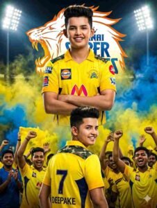 Csk IPL Ai Photo Editing Prompt