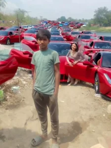 Car entry ai video editing