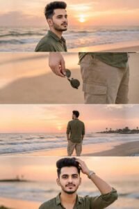 Cinematic Sunset Beach Ai Prompts