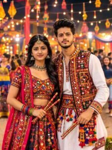 Navratri Garba Photo Prompt