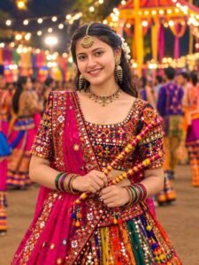 Garba Look Ai Photo Editing
