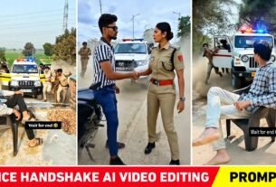 Instagram Trending Police Handshake Ai Video Editing 2026