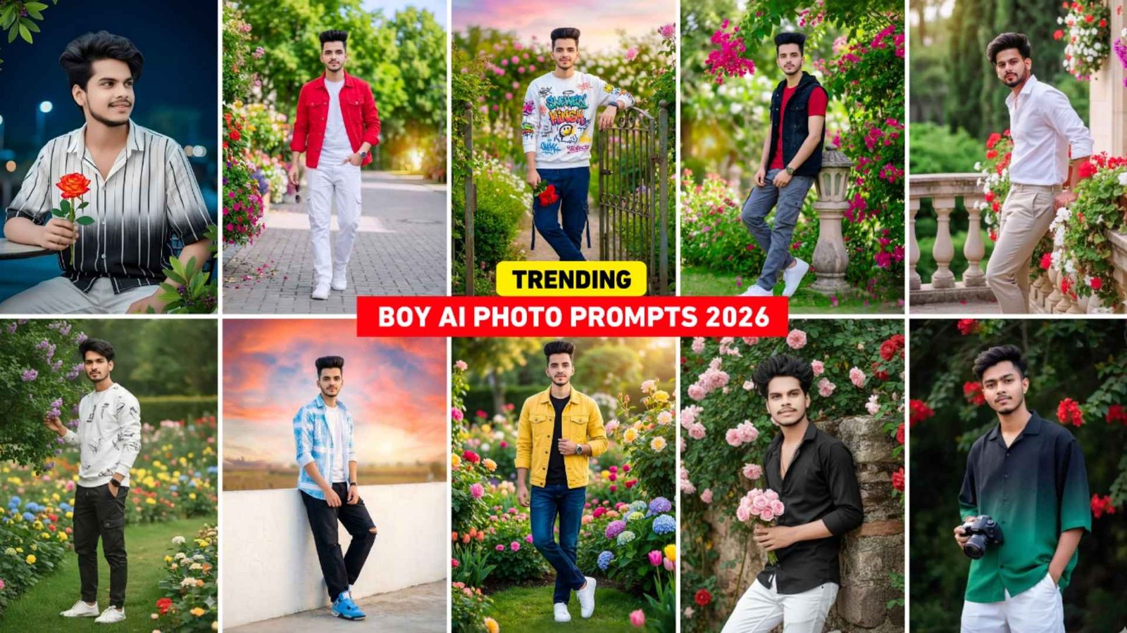 Instagram Viral Boy Ai Photo Editing Prompts 2026 | Gemini & Chatgpt