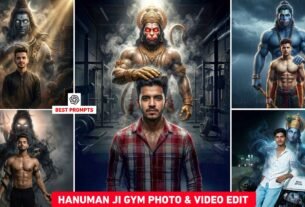Hanuman Ji Gym Ai Photo And Video Editing 2026 | God Ai Prompt