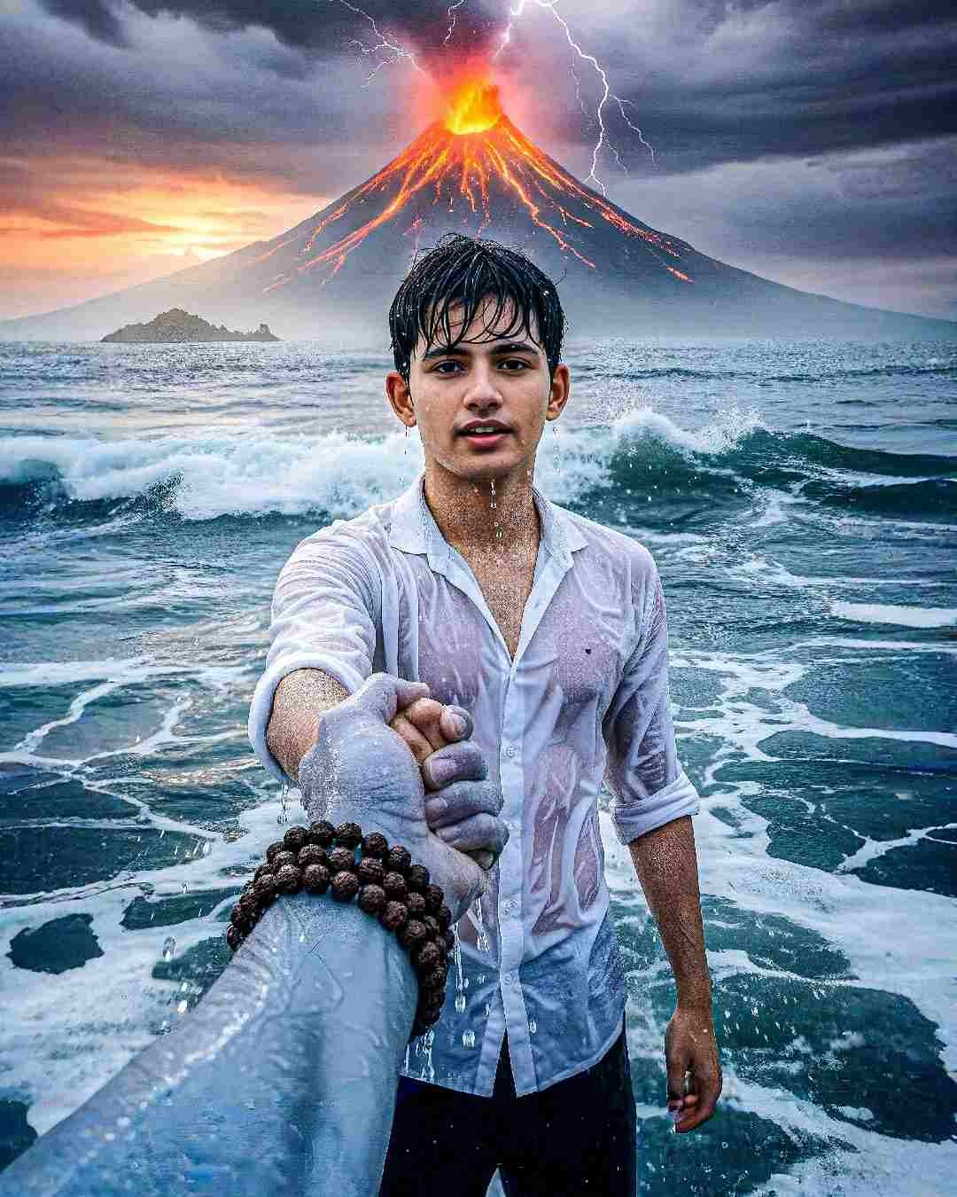 Lord Shiva Cinematic Video Edit Prompt