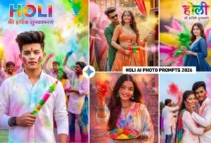 Holi Boy Girl And Couple Ai Photo Editing Prompts | Holi Prompt