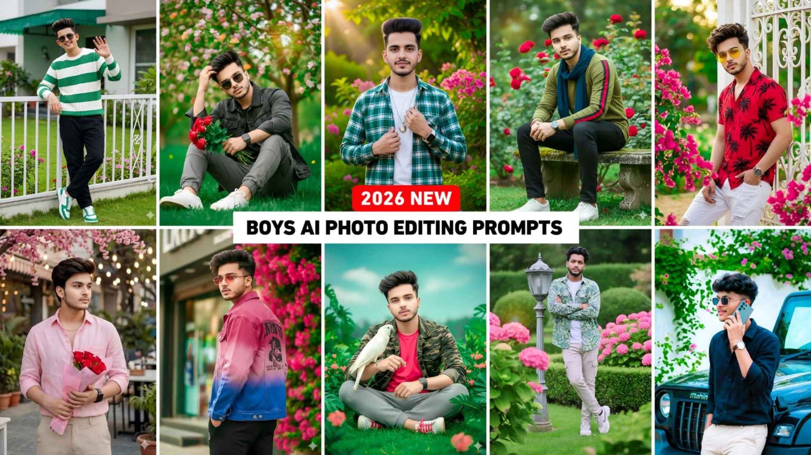 New Trending Boy Ai Photo Editing Prompts | Gemini & Chatgpt