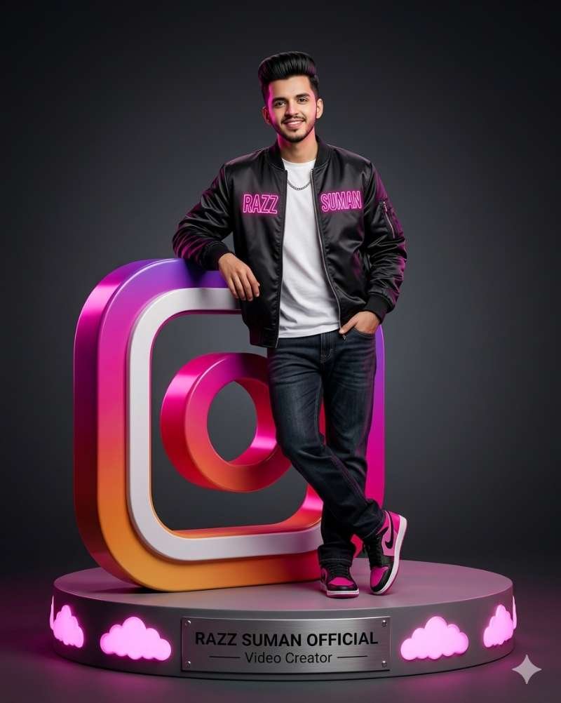 Gemini 3D Social Media Profile Picture Prompt