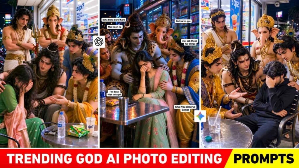 God Metting Girl & Boy Ai Photo Editing Prompts | Chatgpt Prompt
