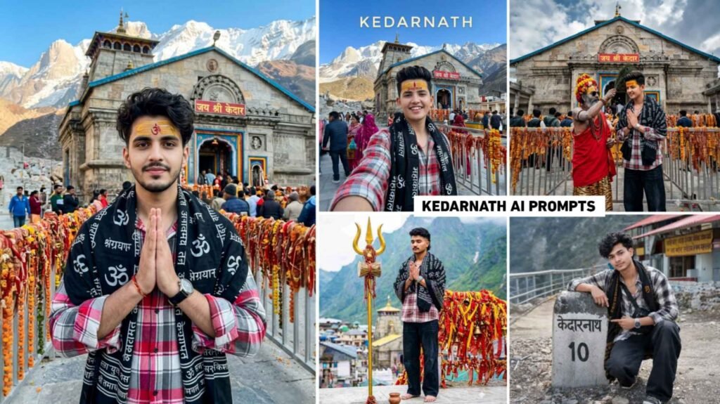 Trending Kedarnath Trip Ai Photo Editing Prompts | Google Gemini