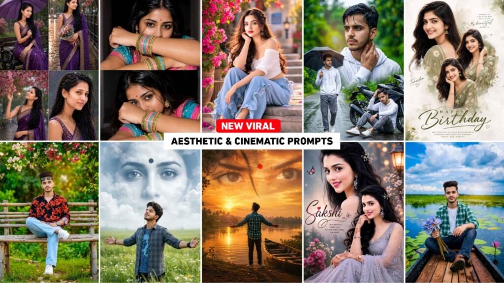 New Viral Aesthetic & Cinematic Ai Editing Prompts - Boy Girl & Couple
