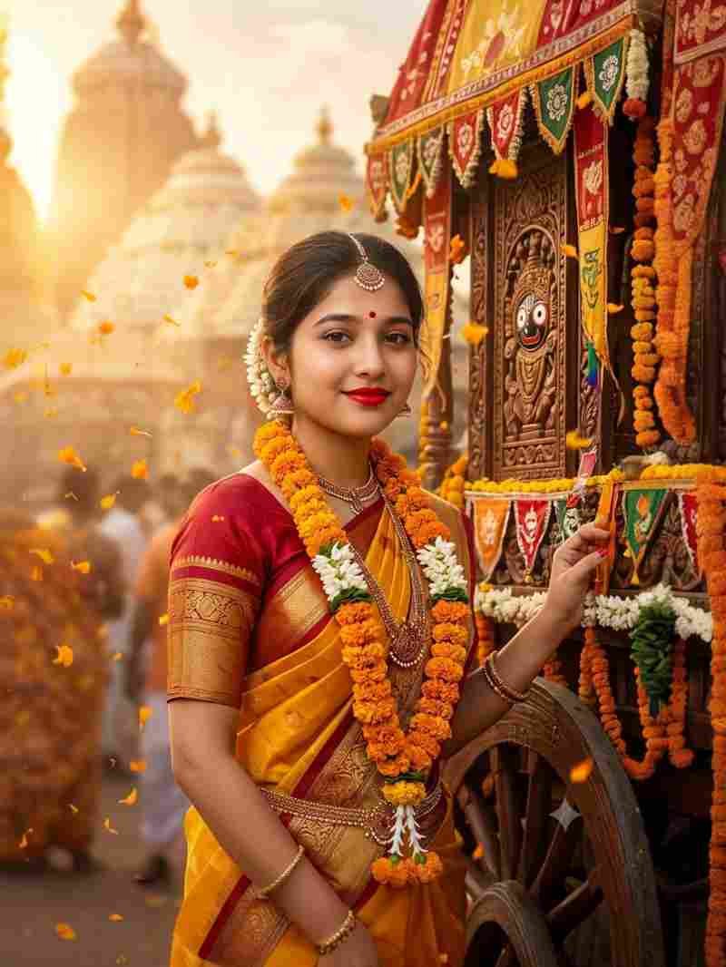 Jagannath Rath Yatra AI Portrait Prompt