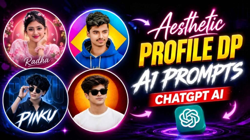 Chatgpt Aesthetic Profile Dp Editing Prompts | Aesthetic Dp Prompt