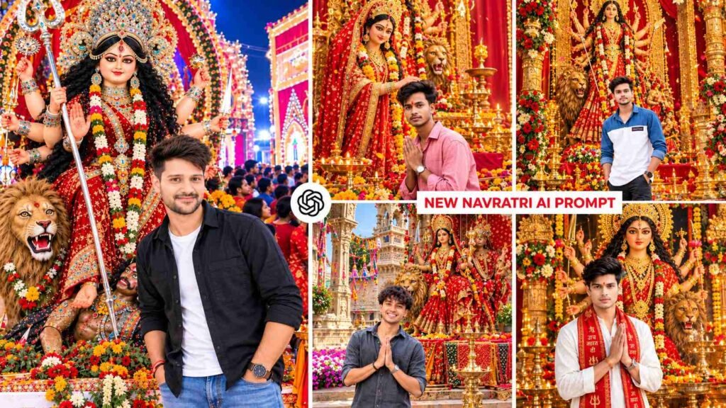 Maa Durga Puja New Viral Photo Editing Prompt 2026